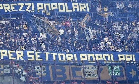 I tifosi del Parma: "43 euro per entrare allo Juventus Stadium ? Meglio una colletta per l'ospedale"