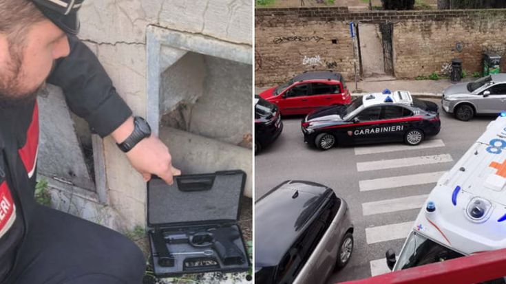Minaccia la sorella con una pistola per cacciarla dal pranzo di Capodanno: denunciato 49enne romano