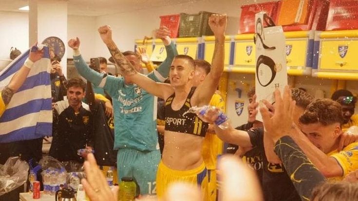 Frosinone in serie A, la città in festa tutta la notte