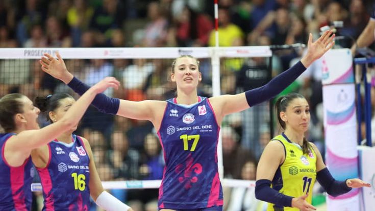 Volley, Antropova super, Scandicci vince a Conegliano in gara 1: 3-2 dopo aver annullato 2 match point