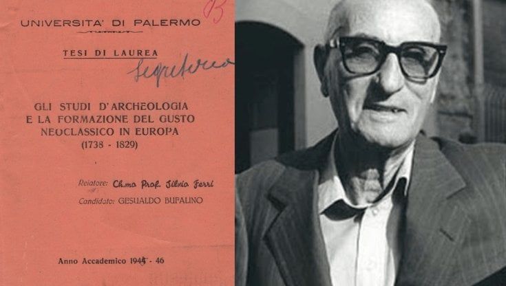 Gesualdo Bufalino, la tesi di laurea che svela la lingua del futuro autore 