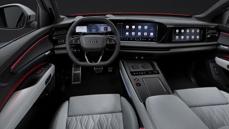 Audi Q9, lusso high-end: svelati gli interni della nuova ammiraglia a ruote alte da 6-7 posti