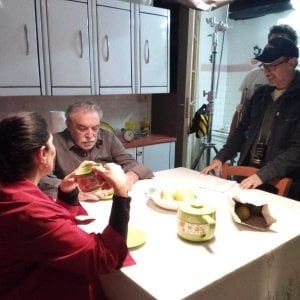 Ragusa, Frassica gira un corto sulla  ludopatia