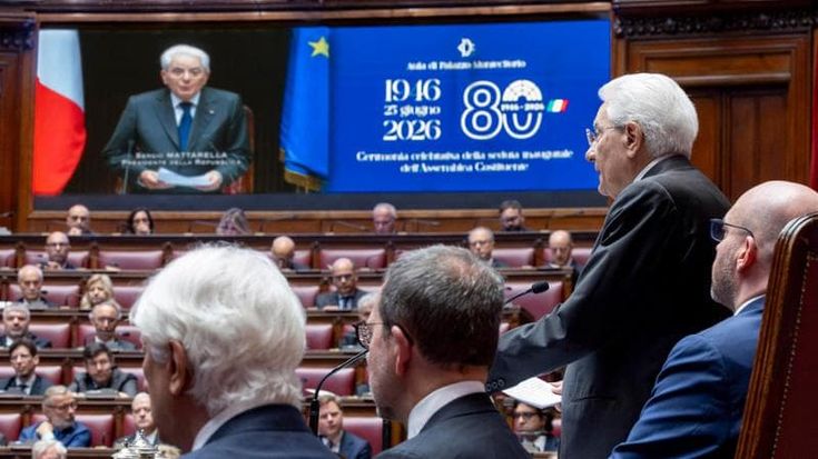Mattarella celebra la Costituente: “Con il fascismo unità a rischio”