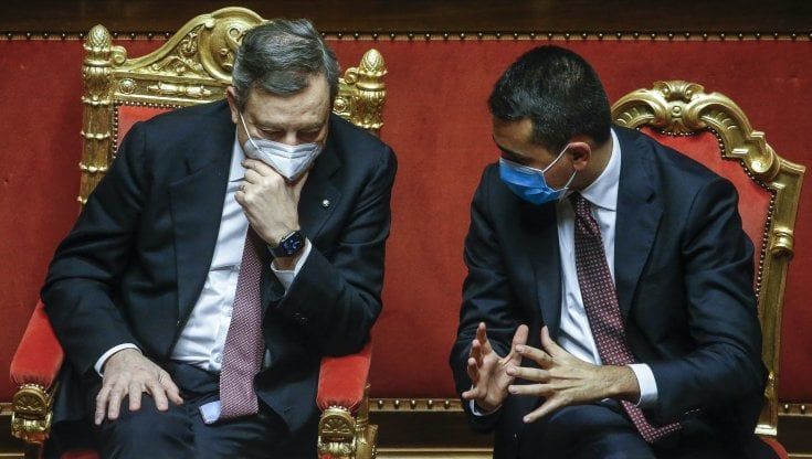 Governo Draghi, il centrodestra in Senato ha più voti dei giallorossi