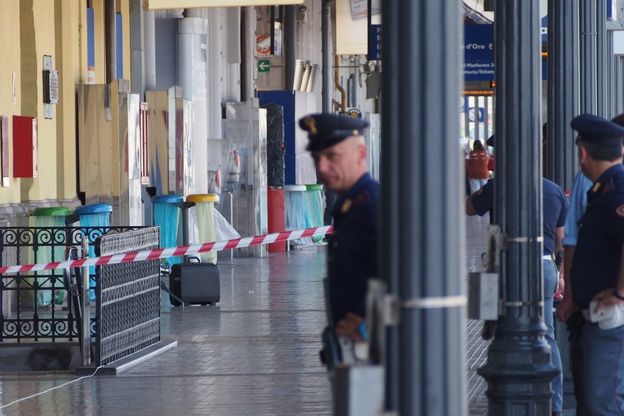 Allarme bomba in stazione, <br />tanta paura ma era solo una valigia<br />&nbsp;
