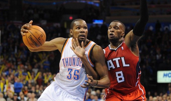 Basket, Nba: Durant &egrave; ancora super, i Thunder non rallentano