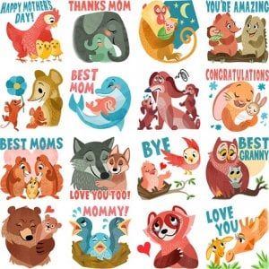 Facebook: fiori, emoji e stickers per la festa della mamma