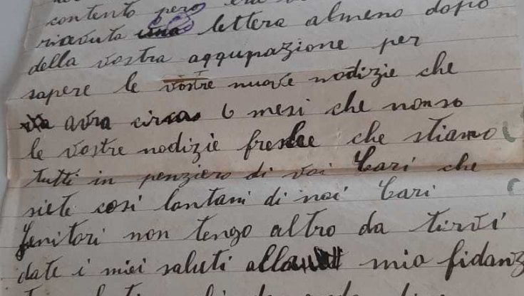 Brindisi, lettera dal fronte recapitata ai nipoti del soldato 77 anni dopo: era finita su una bancarella di antiquariato