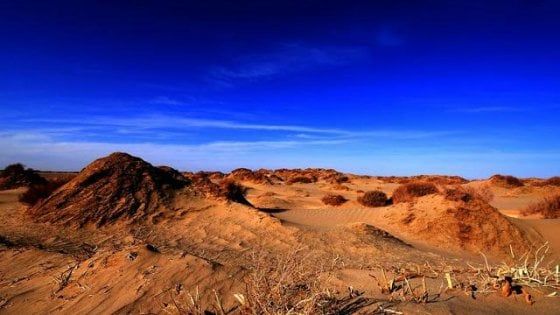 Marte? E' in Cina, nel deserto. In una zona molto simile al pianeta Rosso, presto un parco a tema 