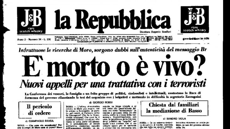 Aldo Moro, è morto o è vivo?