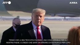 Usa, Trump: "La repressione dei social media è un errore catastrofico"