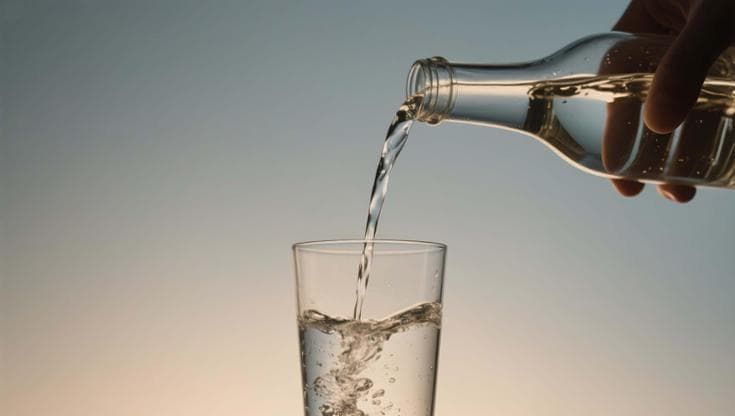 Bere acqua durante i pasti non aiuta a mangiare meno