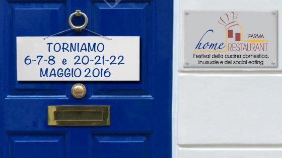 In maggio seconda edizione di Parma Home restaurant