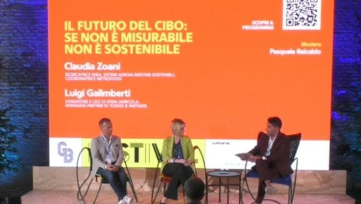 Il futuro del cibo: se non è misurabile non è sostenibile, con Galimberti e Zoani