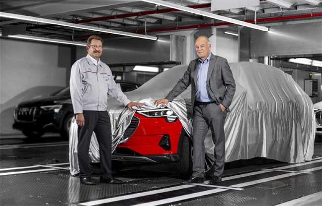 Audi e-tron, iniziata la produzione nello stabilimento di Bruxelles