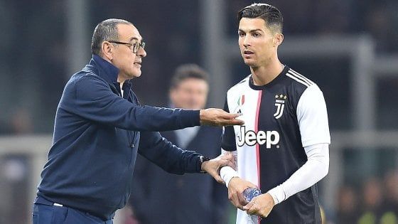 Juventus, con l'Atalanta senza Ronaldo. Sarri: ''Chiarimento? Non c'è bisogno''
