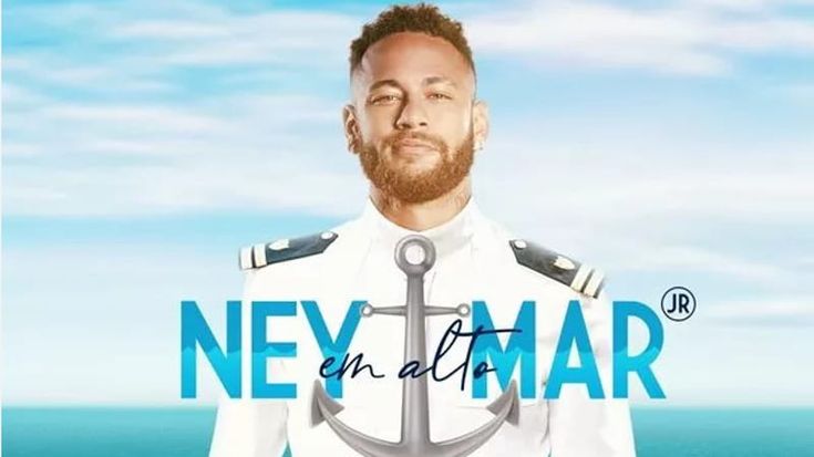 Neymar, salpa in Brasile la crociera con a bordo il campione verdeoro