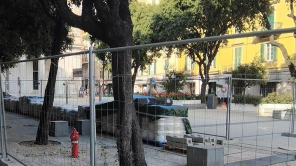 Monturbano, Piazza Diaz e Santa Rita: cantieri ad andamento lento