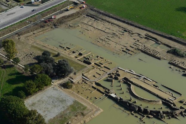 Sibari, gli scavi sommersi dall'acqua