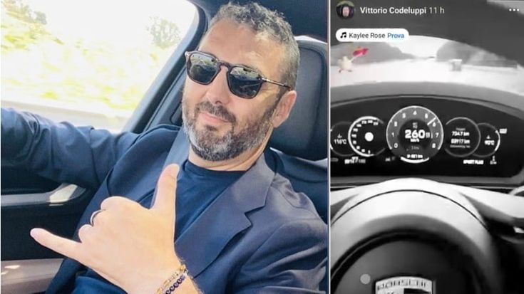 A 260 km orari con il cellulare in mano: polemica a Lodi per il video di Vittorio Codeluppi