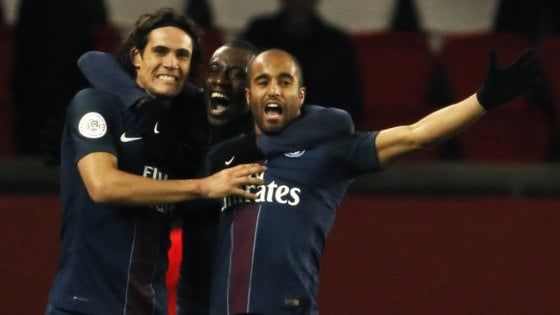 Ligue 1: Glik trascina il Monaco, Cavani-Lucas salvano il PSG