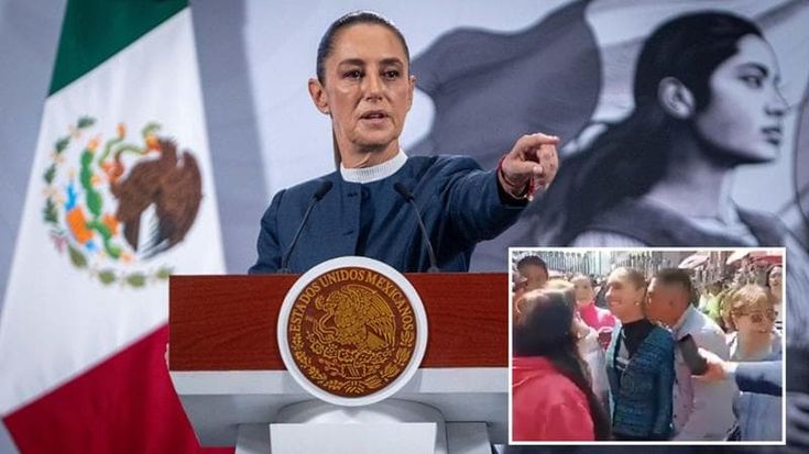 La presidente del Messico Claudia Sheinbaum molestata per strada: “Se è accaduto a me, cosa succede allora a tutte le donne?”