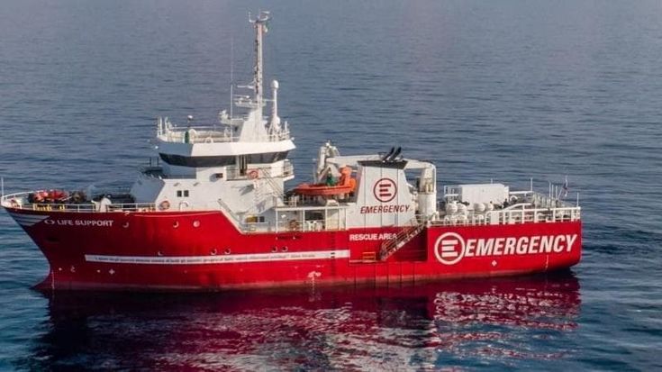Emergency, arriveranno a La Spezia dopo altri 3 giorni di navigazione 71 migranti soccorsi