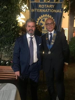 Passaggio del Collare al Club Rotary di Cava de’ Tirreni
