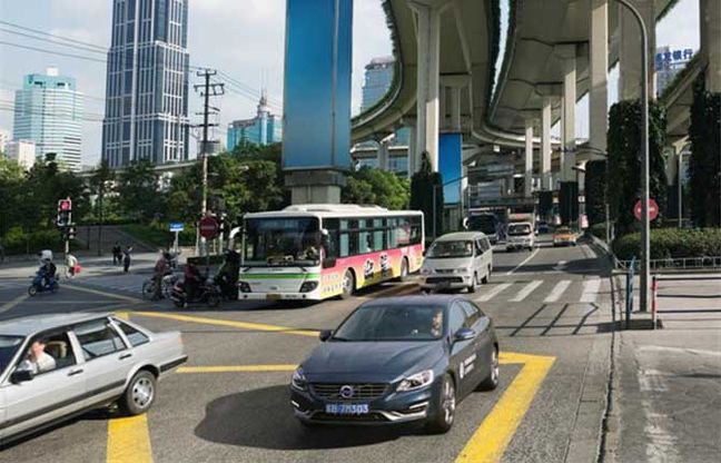 Volvo studia il traffico cinese per migliorare la sicurezza
