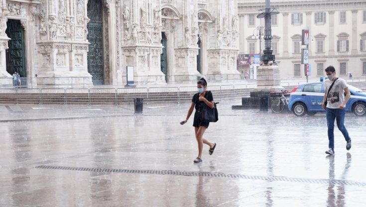 Weekend rovente, maltempo estremo in Lombardia: a Milano caldo intenso e rischio grandinate