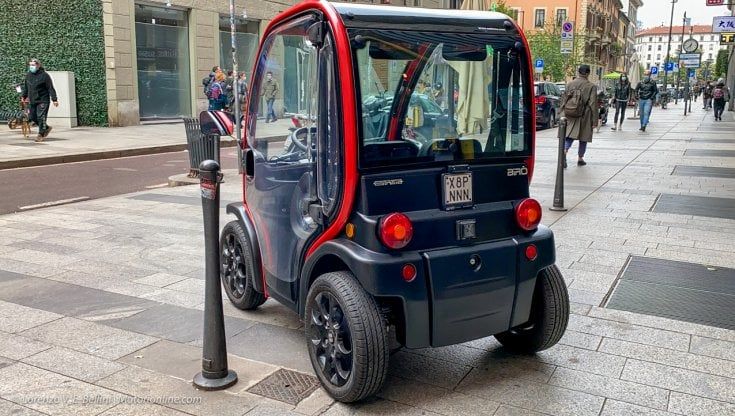Con Birò è più facile guidare nei vicoli dei borghi storici