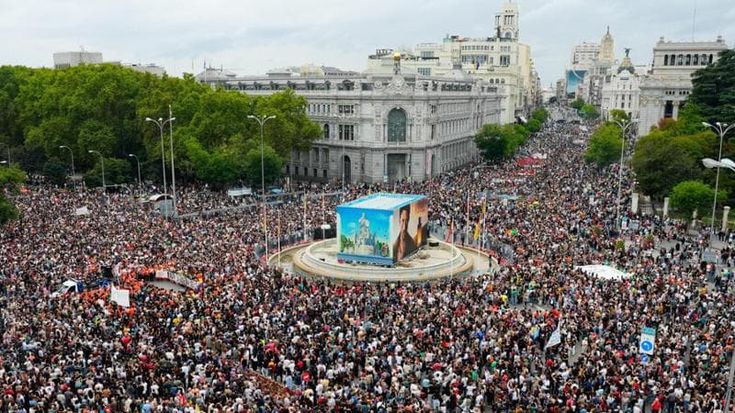 Il popolo delle chiavi manifesta nelle piazze di Spagna: “Siamo tutti sfrattati”