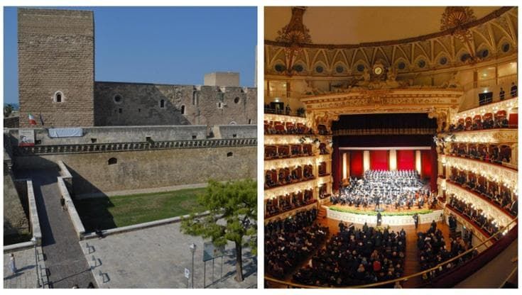 Ferragosto a Bari tra musei, castello e Petruzzelli: ecco dove andare per scoprire i tesori in città