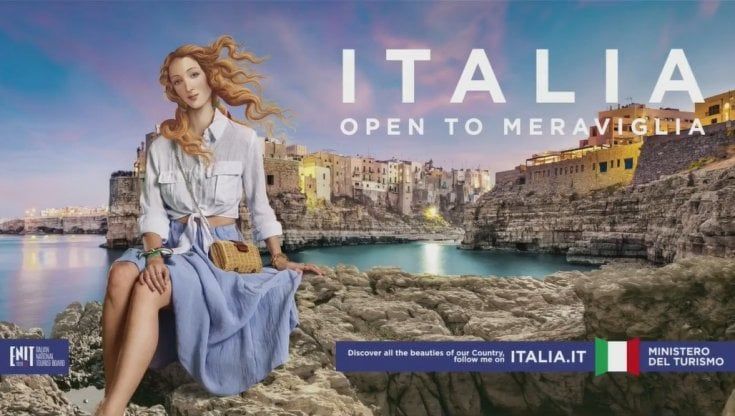 Turismo, la Venere influencer anche a Polignano a Mare: la Puglia scelta per la campagna del ministero. "Arriverà in tutto il mondo"