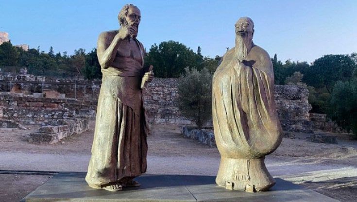 Grecia e Cina, Confucio nell'agorà di Atene