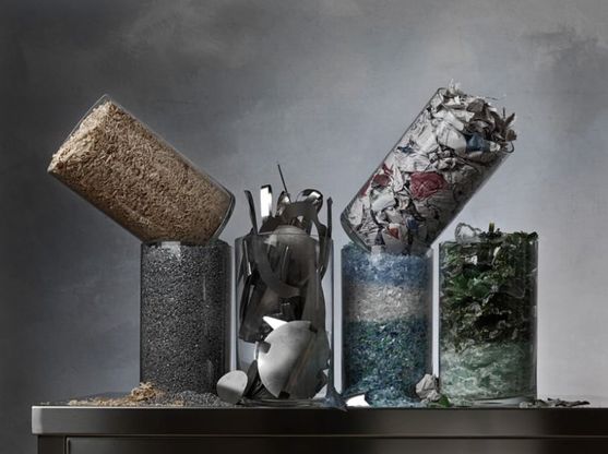 Vetro, legno, plastica: i materiali diventano arte per i 15 anni Conai