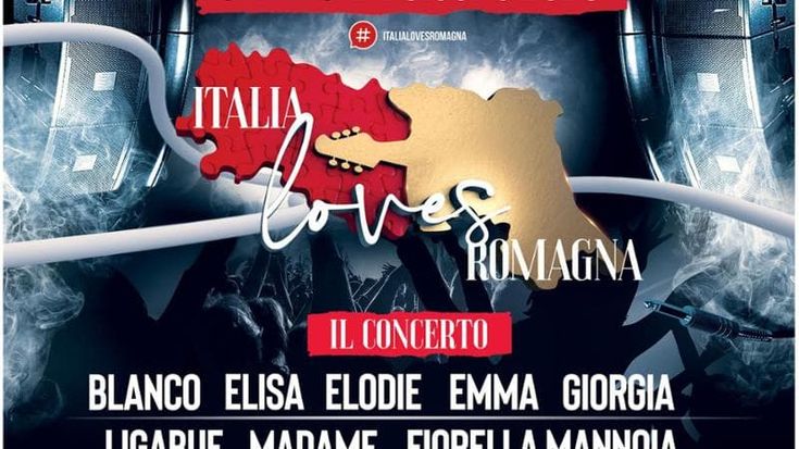 ‘Italia loves Romagna’, stasera l’evento all star per gli alluvionati: il cast e tutto ciò che c’è da sapere