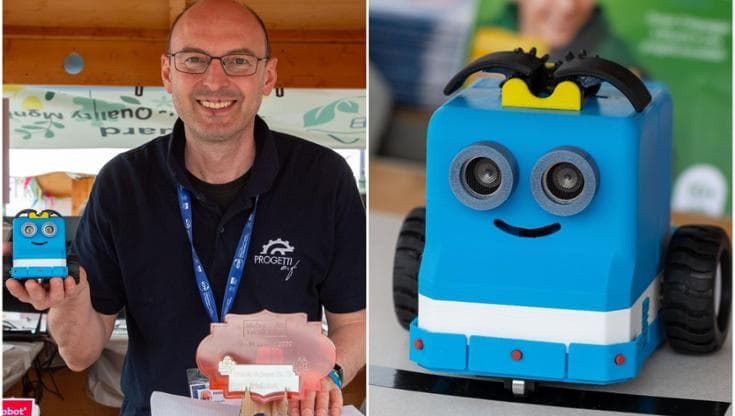 ArtuRobot, il robottino che accompagna i bambini nel mondo dell’elettronica. “Conta l’approccio”