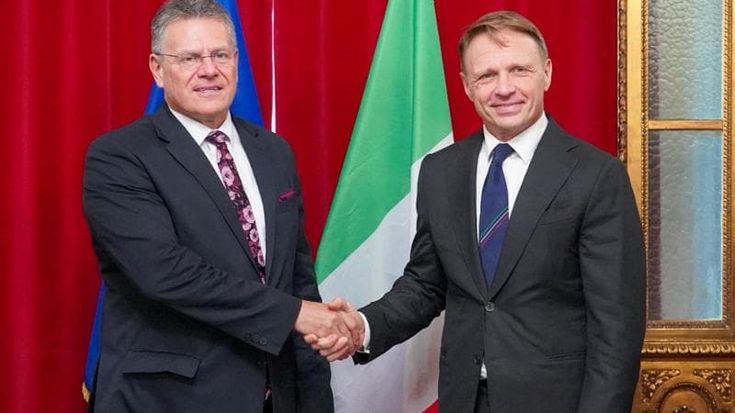 Sefcovic: “Inaccettabili i dazi sulla pasta”. Lollobrigida: “Da Ue impegno per i nostri prodotti”
