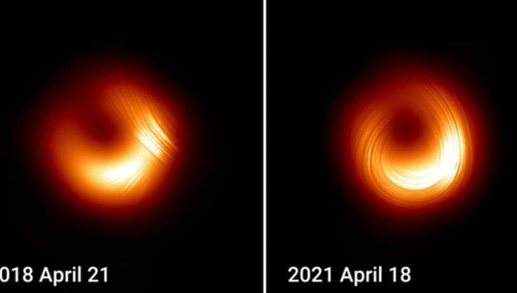 Nuove immagini del buco nero M87*, l’astrofisica De Laurentis: “Così lo abbiamo visto cambiare”