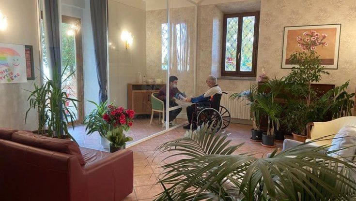 Nella Rsa di Reggello nasce la "sala degli affetti"