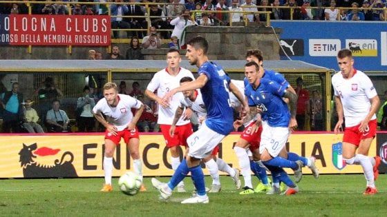 Italia-Polonia 1-1, gli azzurri faticano ma ripartono