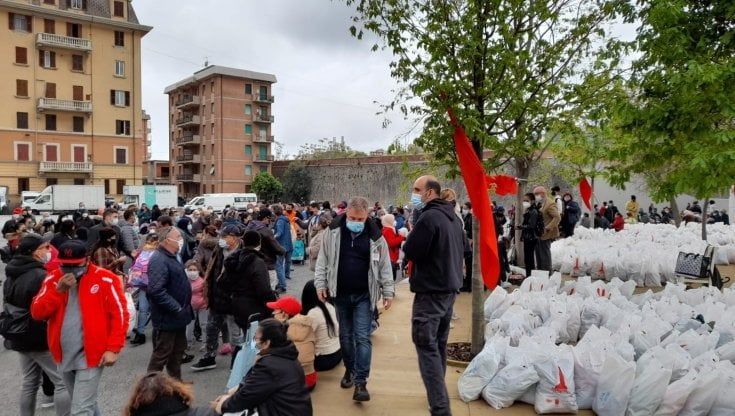 Primo Maggio, trenta tonnellate di alimenti per chi ha perso il lavoro