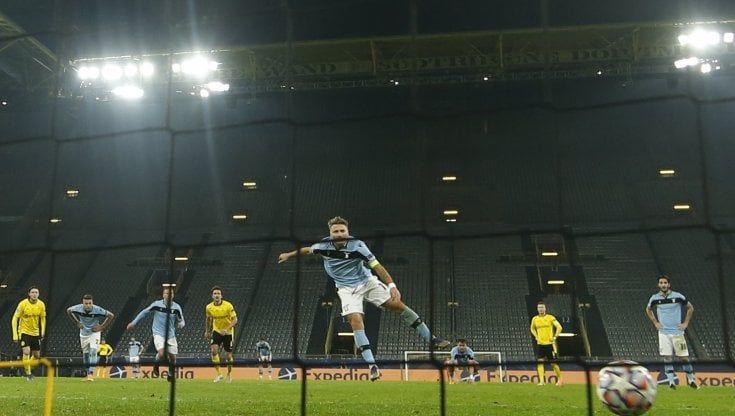 Borussia Dortmund-Lazio 1-1, Immobile risponde a Guerreiro. Ai biancocelesti basterà un pari con Bruges