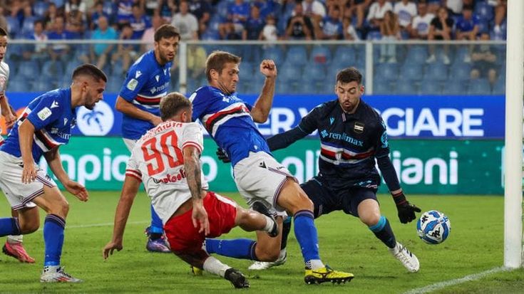 La Sampdoria si butta via. Una follia di Vieira spiana la strada alla Reggiana. Fischi del pubblico