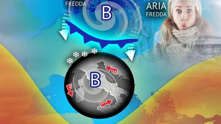 Previsioni meteo, irrompe l’aria fredda dal Nord Europa: piogge e calo termico