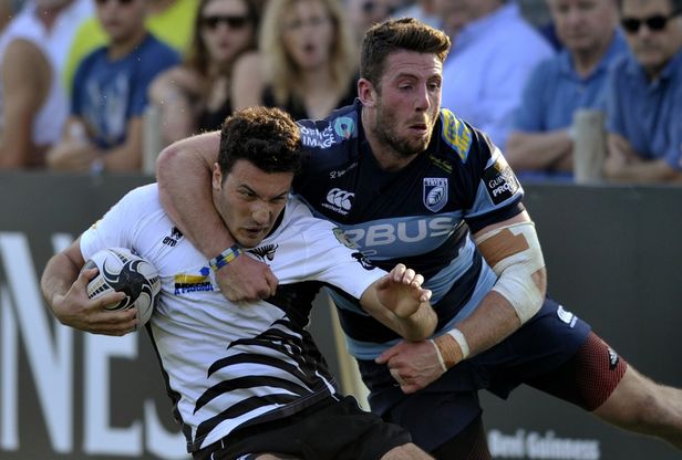 Amaro debutto per le Zebre