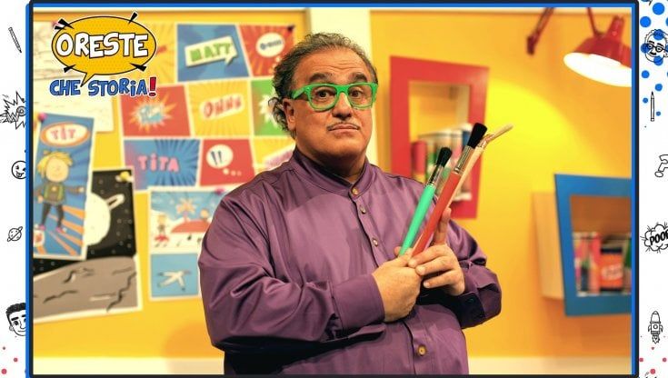 Oreste Castagna, il conduttore di Rai Yoyo: "Disegno storie da animare con la tecnologia. E i miei baby spettatori ne sono entusiasti"
