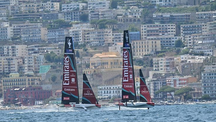 Coppa America, sul lungomare di Napoli una maxi pedana sopraelevata